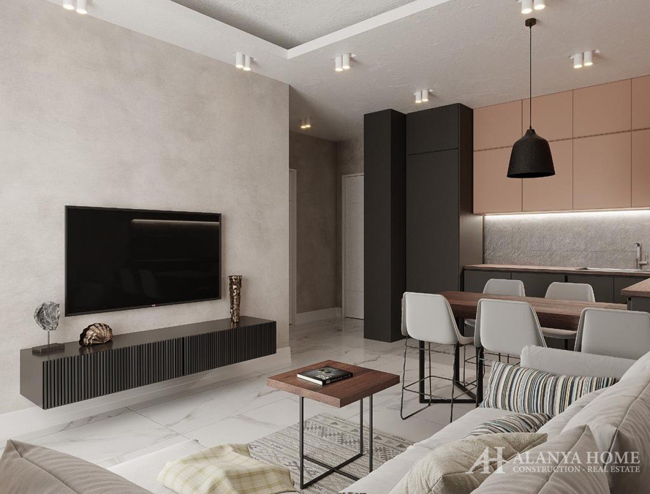 Фото покупка продажа недорогая квартира 2+1 у моря Алания Хоум Анталия Турция